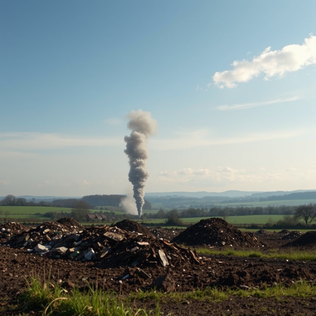 Oxfordshire residents warned after smoke plume spotted at landfill